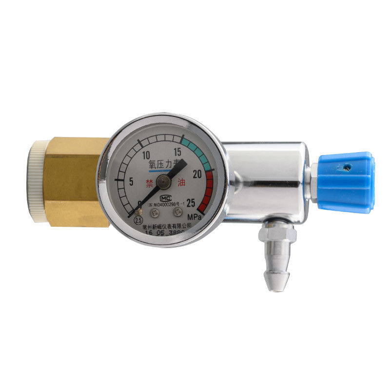 GY-BC Pressure Regulators 15MPa Chrome-Plated Medical Oxygen Pressure Regulator